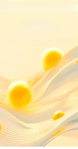 Macro shot of thick cream-colored wavy fabric with dense plush texture for warmth
