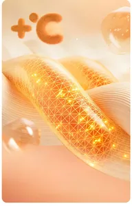 Macro view of moisture-absorbing and self-heating thick plush sofa cover fabric