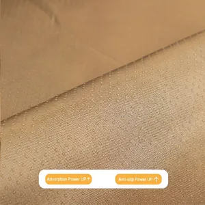 Solid color plush sofa cover featuring a non-slip backing with anti-skid particles