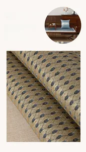 Detailed macro view of 5D honeycomb breathable mesh and non-slip backing for sofa mat