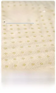 Detailed close-up of non-slip silicone backing on premium heavy chenille sofa cover