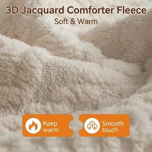 Nordic minimalist thick jacquard plush sofa cover with anti-slip soft velvet texture
