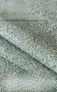 Close-up of soft thick chenille fabric with breathable texture for sofa covers