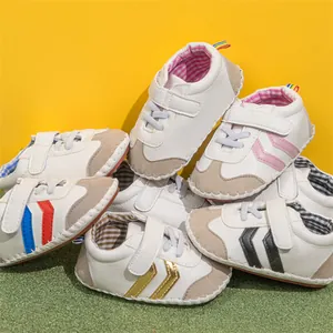 Infant Baby Walking Shoes PU Leather Soft Sole Casual Sneakers For Boys Girls First Walkers Anti-Slip Toddler Shoes