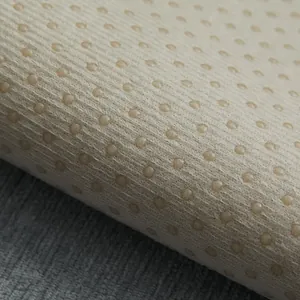 Premium chenille sofa cover detail showing high-density anti-slip silicone particles