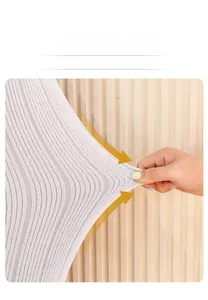 Close-up of elastic ribbed fabric showing breathable texture and high stretch performance