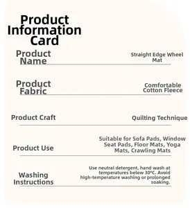 Detail of velvet sofa cover fabric specifications and washing care instructions