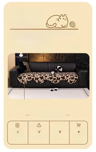 Macro view of plush leopard print sofa cushion with non-slip silicone backing