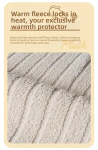 Detail of high-density plush velvet fabric with textured vertical stripes in beige color