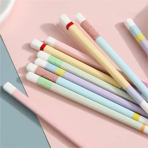 Elegant high-temperature ceramic chopsticks in pastel colors with geometric patterns