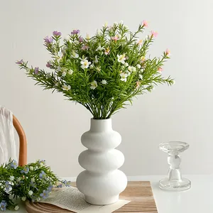 Artificial Babysbreath Flowers Silk Gypsophila Faux Flower Bush For Home Wedding Decoration Pastoral Nordic Style Floral Arrangement Accessories