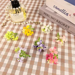 Ensemble de têtes de fleurs d'osmanthus DIY multicolores pour accessoires de cheveux et déco