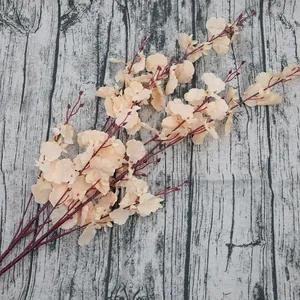 5-fork artificial dancing orchid spray in light pink for home and wedding decor