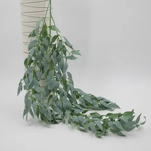Plante suspendue artificielle en forme de saule pour décor mural et mariage au plafond