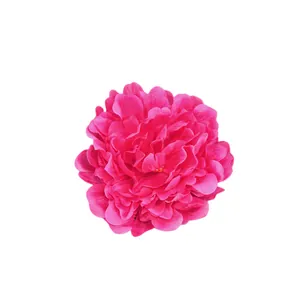 Realistischer 20cm magentafarbener Pfingstrosen-Blütenkopf für DIY-Bastelarbeiten