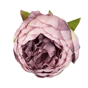 Realistische künstliche Pfingstrose in Vintage-Rosa und Lila für Hochzeit DIY Deko