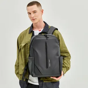 Sac à dos minimaliste gris anthracite pour ordinateur 16 pouces, idéal pour le travail et voyage