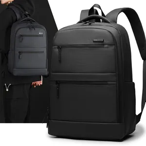 Large Capacity Business Backpack Water Repellent Laptop Bag Functional Travel Daypack With Breathable Shoulder Straps For Men Women