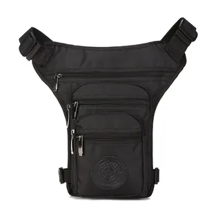 Multifunctional Tactical Leg Bag For Men Waterproof Nylon Drop Leg Bag Outdoor Cycling Fishing Motorcycle Waist Pack Chest Bag