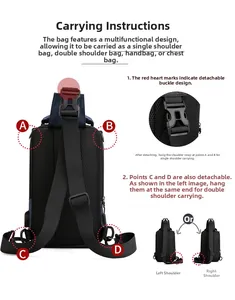 Detail showing the breathable honeycomb mesh back and multi-point strap hook system