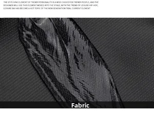 Détail du tissu en nylon noir durable et des coutures de style sur la sacoche pour homme