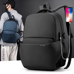 Sac à Dos Homme Business Décontracté Imperméable Grande Capacité Sac Ordinateur 14 Pouces Avec Port USB Voyage École