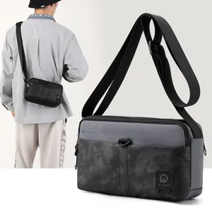 WEPOWER Herren Wasserdicht Oxford Gewebe Umhängetasche Casual Camouflage Schultertasche Outdoor Sport Messenger Bag Für Den Alltag