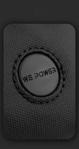 Macro view of textured nylon fabric with embossed logo and premium reinforced stitching
