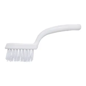Multipurpose gap cleaning brush with ergonomic handle and stiff bristles for home tiling