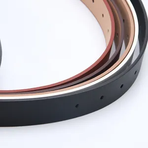 Slim fashion waist belt set in black, brown, and beige with round buckle for dresses