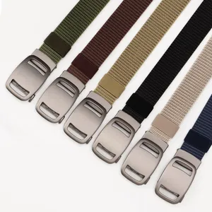 Ceintures tactiques en nylon en six couleurs avec boucles automatiques en alliage