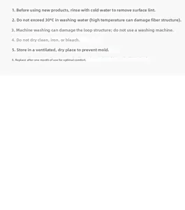 Detailed care instructions for cotton towels including washing tips and storage advice