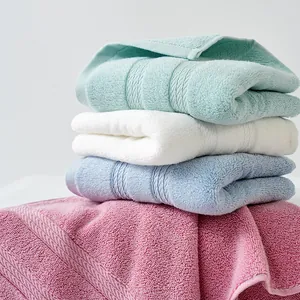 Thickened 100% Cotton Face Towel Highly Absorbent Soft Washcloth Solid Color Twist Weave Bathroom Towel For Adults Daily Home Use