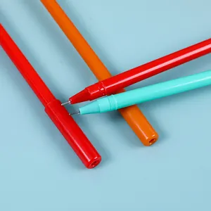 Stylos gel de Noël renne et sapin avec pointes aiguilles fines en plusieurs couleurs