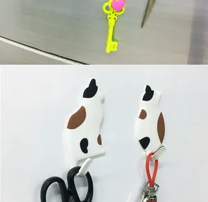Magnetischer Katzenhaken für die Wandaufbewahrung von Schlüsseln und Scheren im Haushalt