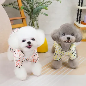Hunde-Pyjama aus Baumwolle mit Sternenmuster für kleine Haustiere im Innenbereich