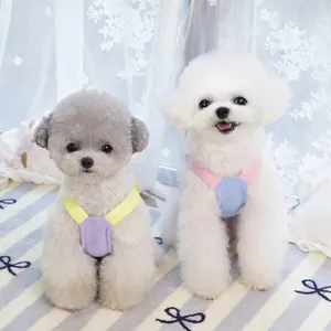 Pettorina in mesh traspirante per cani piccoli e gatti in colori pastello