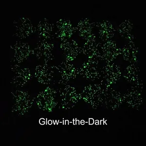 Luminous glow-in-the-dark butterfly bow DIY accessories for kids hair accessories and shoes