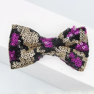 Fiocco di paillettes 9cm stile leopardato per accessori capelli e decorazioni party