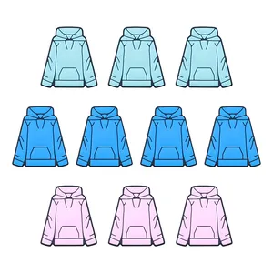 Perles en Silicone Alimentaire Sweat à Capuche pour Anneau de Dentition Bébé Accessoires de Bijoux DIY Chaîne de Sucette