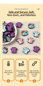 Detail of medical silicone beads showing heat resistance from -40 to 230 degrees