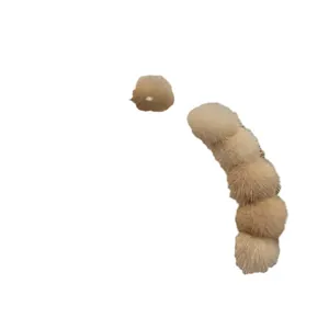 Große Nerzfell Haarklammer in Beige, plüschige Shark-Clip Haarschmuck für Damen im Herbst
