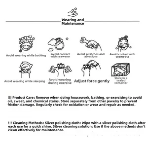 Comprehensive care and maintenance guide for silver jewelry with cleaning instructions