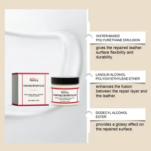 60g leather filler cream for repairing car seats and sofa scratches in original packaging