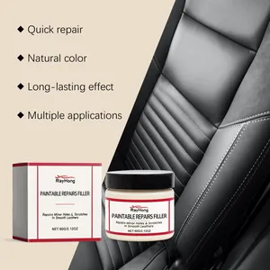 Leather filler cream for repairing car seat scratches and sofa cracks, 60g smooth leather repair
