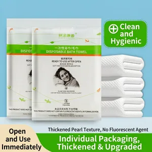 Disposable Bath Towel Set Pure Cotton Thickened High Absorbency Portable For Travel Hotel Business Trip