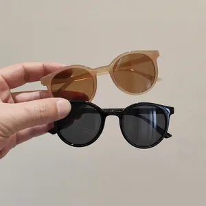 Kids Round Sunglasses UV400 Protection Retro Fashion PC Frame Eyewear For Boys Girls Toddlers Children Lightweight