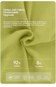 Textura macro de la tela verde de yoga hecha de 92% algodón y 8% elastano elástico