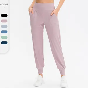 Pantalon De Jogging Yoga Taille Haute Pour Femmes Avec Poches Pantalon De Sport Respirant À Séchage Rapide Pour Le Fitness