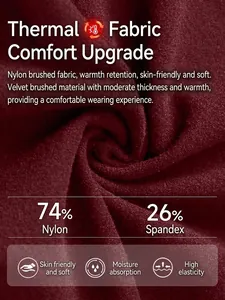 Veste de yoga polaire rouge foncé en 74% nylon et 26% élasthanne à haute élasticité